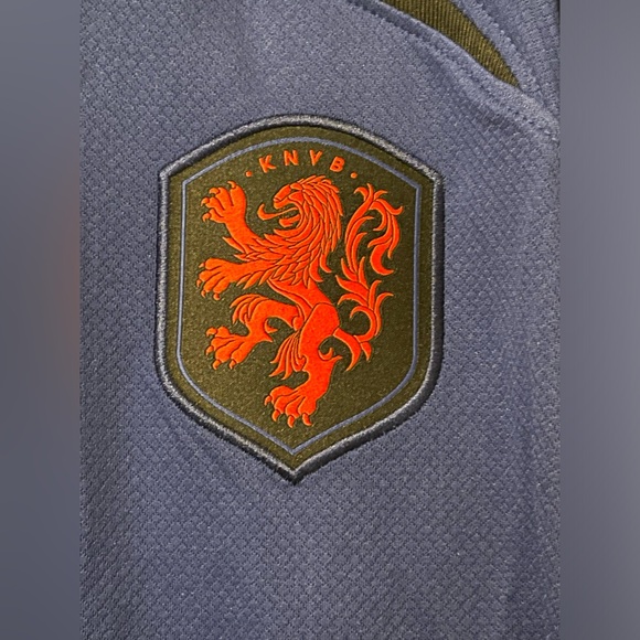 Netherlands Soccer Jersey 2022/23 Stadium Away Nike DN0693-455 Men’s Size XL NEW - Picture 3 of 9